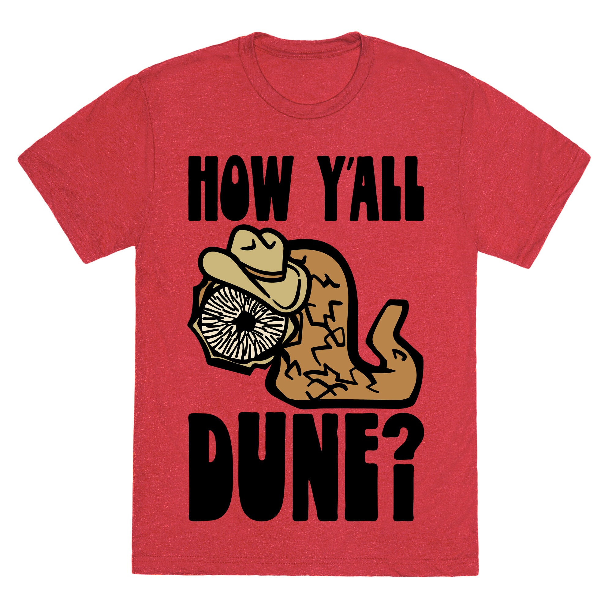 How Y'all Dune Unisex Triblend Tee